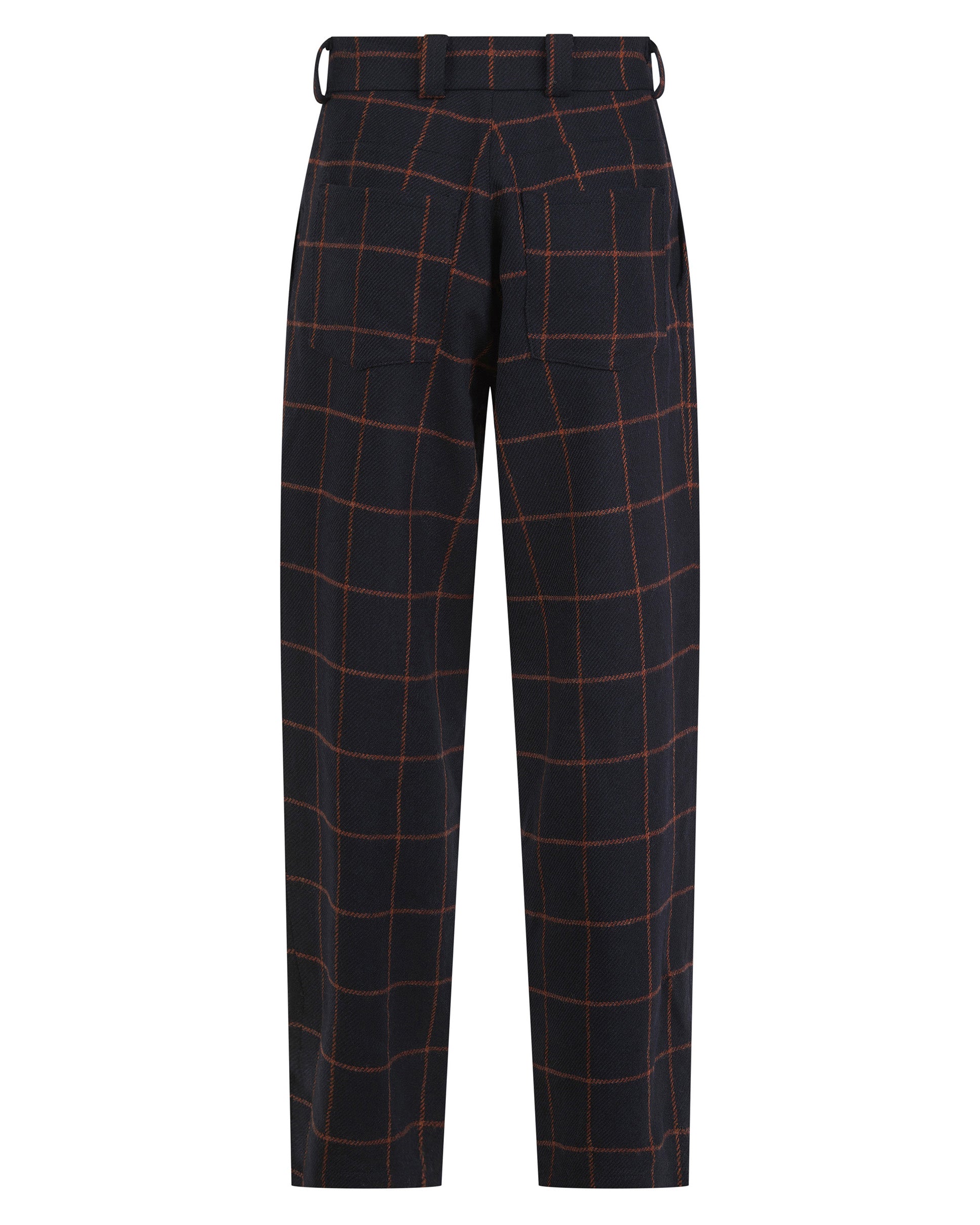 The Scott Trouser Black/ Orange