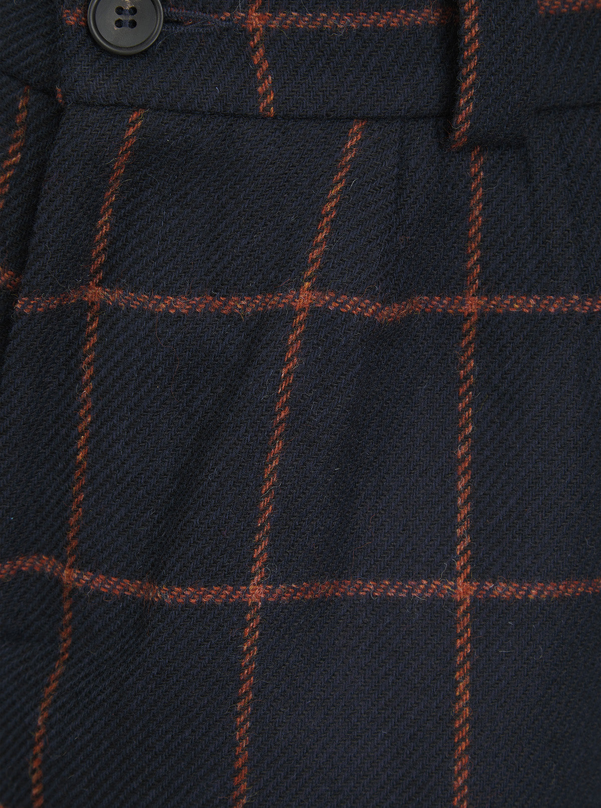The Scott Trouser Black/ Orange