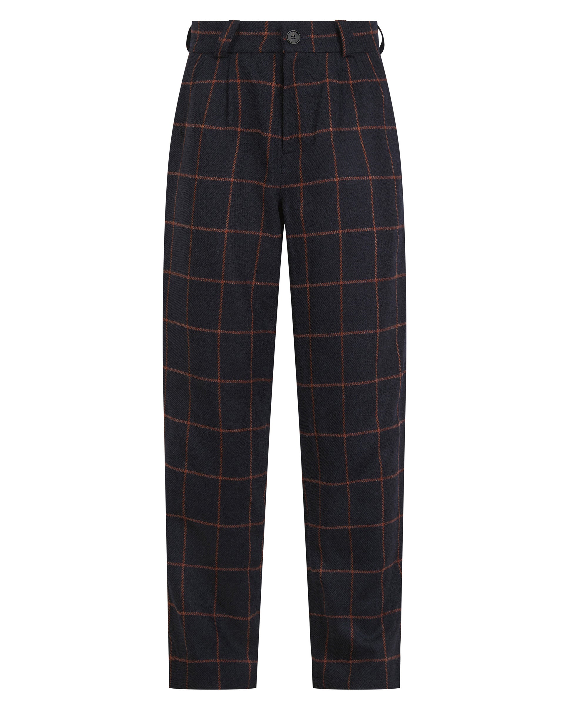 The Scott Trouser Black/ Orange