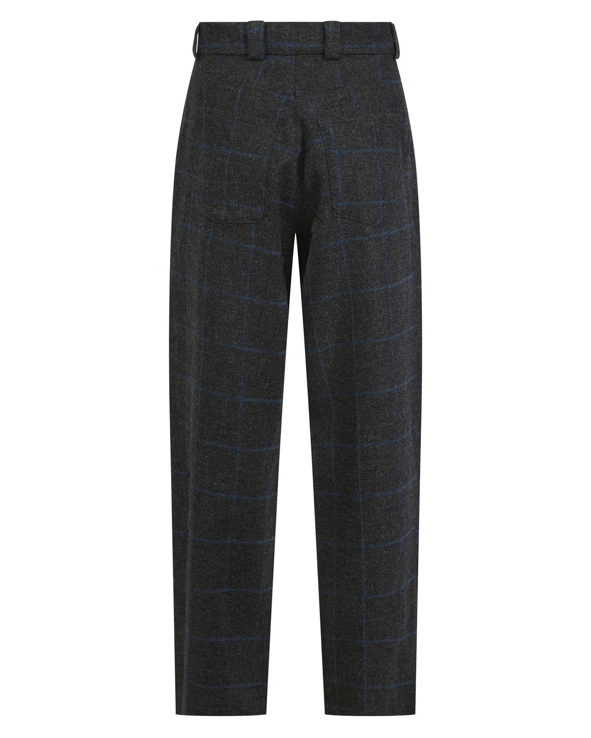 The Scott Trouser Blue/Grey